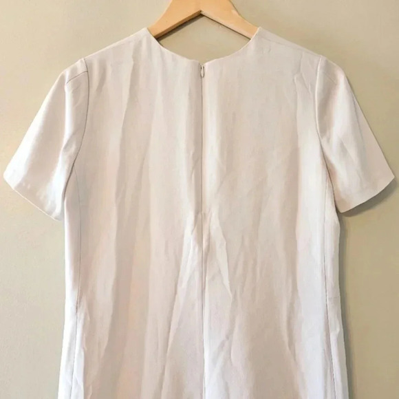 Aritzia Babaton Patricio Japanese Matte Crepe Mini Short Sleeve A-line Dress 4. - Picture 13 of 16